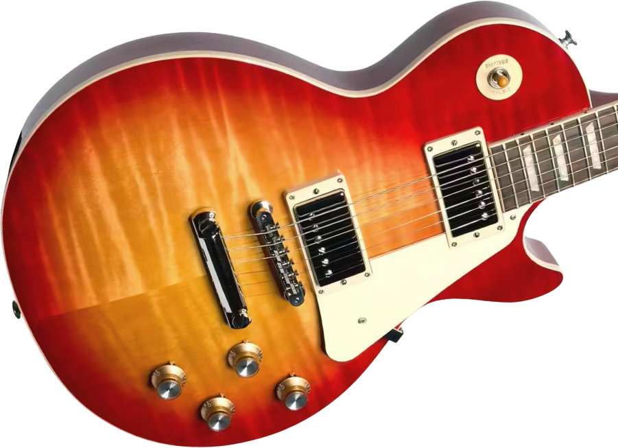 Gibson Les Paul Standard 50s Aaa Original 2h Ht Rw - Heritage Cherry Sunburst - Enkel gesneden elektrische gitaar - Variation 2