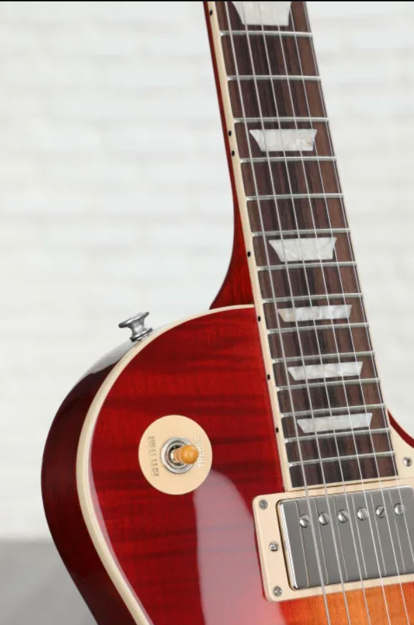 Gibson Les Paul Standard 50s Aaa Top 2h Ht Rw - Heritage Cherry Sunburst - Enkel gesneden elektrische gitaar - Variation 4