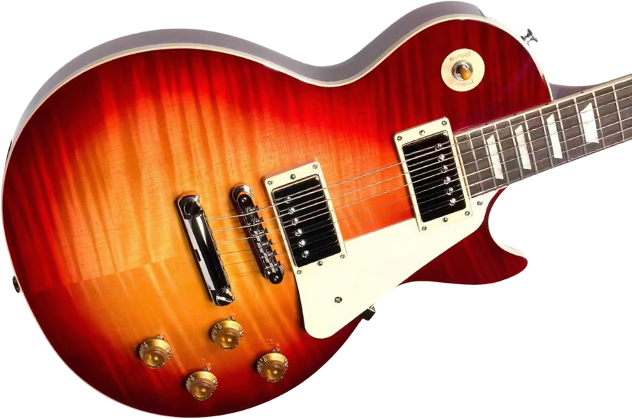 Gibson Les Paul Standard 60s Aaa Original 2h Ht Rw - Heritage Cherry Sunburst - Enkel gesneden elektrische gitaar - Variation 2