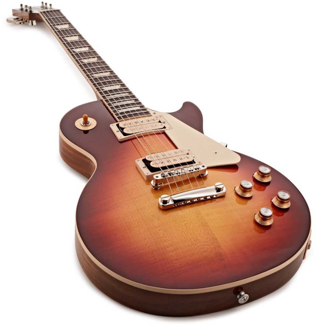 Gibson Les Paul Standard 60s Double Trouble Original Usa 2h Ht Rw - Vintage Bourbon Burst - Single cut gitaar - Variation 2
