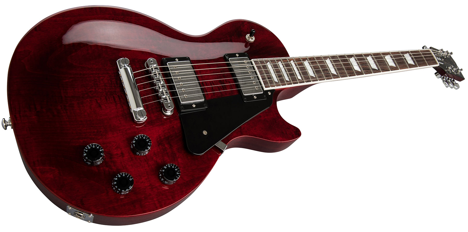 Gibson Les Paul Studio 2019 Hh Ht Rw - Wine Red - Enkel gesneden elektrische gitaar - Variation 1
