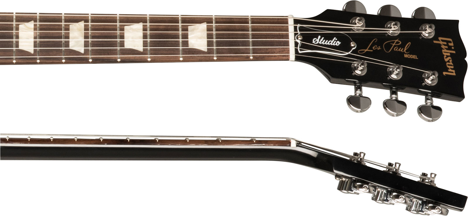 Gibson Les Paul Studio Modern 2019 2h Ht Rw - Ebony - Enkel gesneden elektrische gitaar - Variation 3
