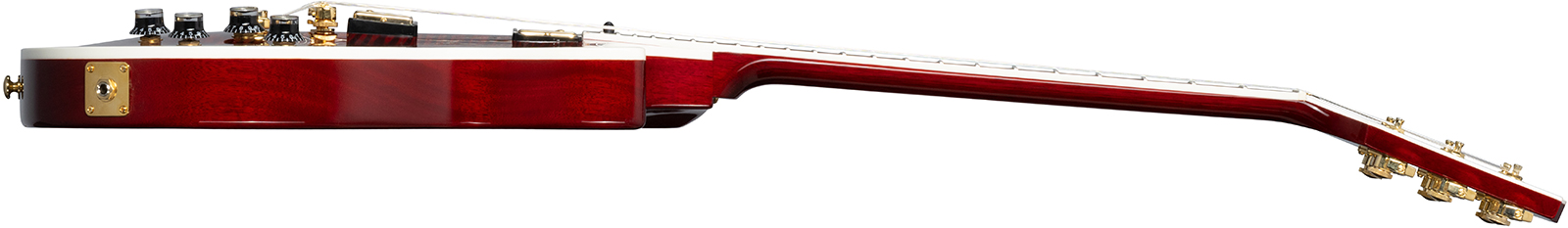 Gibson Les Paul Supreme 2023 2h Ht Eb - Wine Red - Enkel gesneden elektrische gitaar - Variation 2