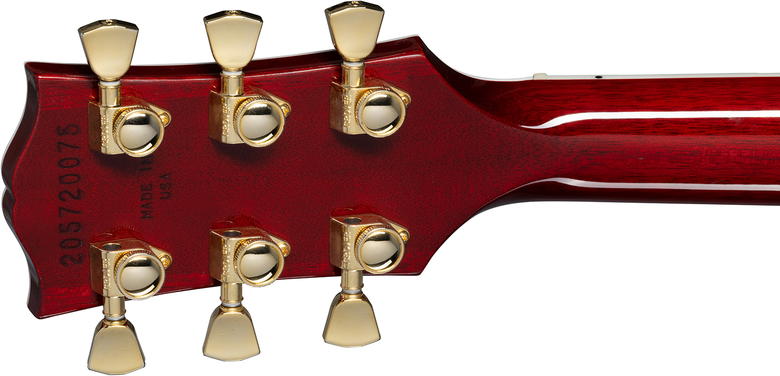 Gibson Les Paul Supreme 2023 2h Ht Eb - Wine Red - Enkel gesneden elektrische gitaar - Variation 4