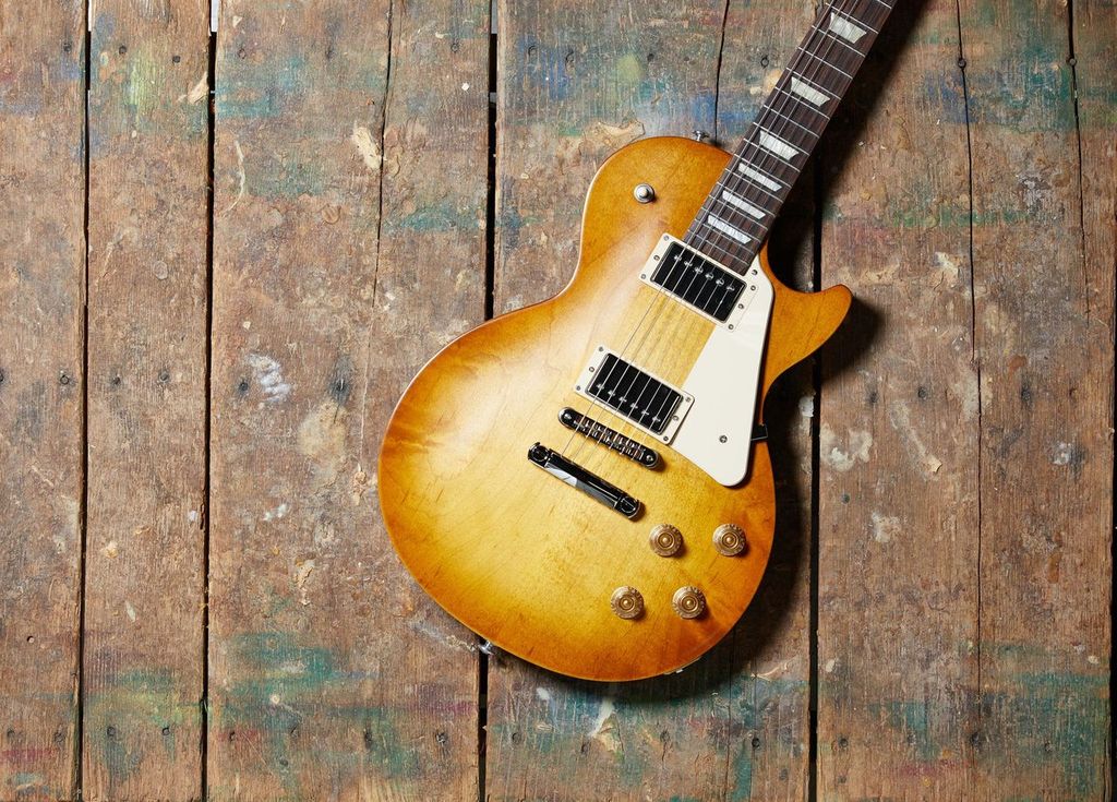 Gibson Les Paul Tribute Modern 2h Ht Rw - Satin Honey Burst - Enkel gesneden elektrische gitaar - Variation 4
