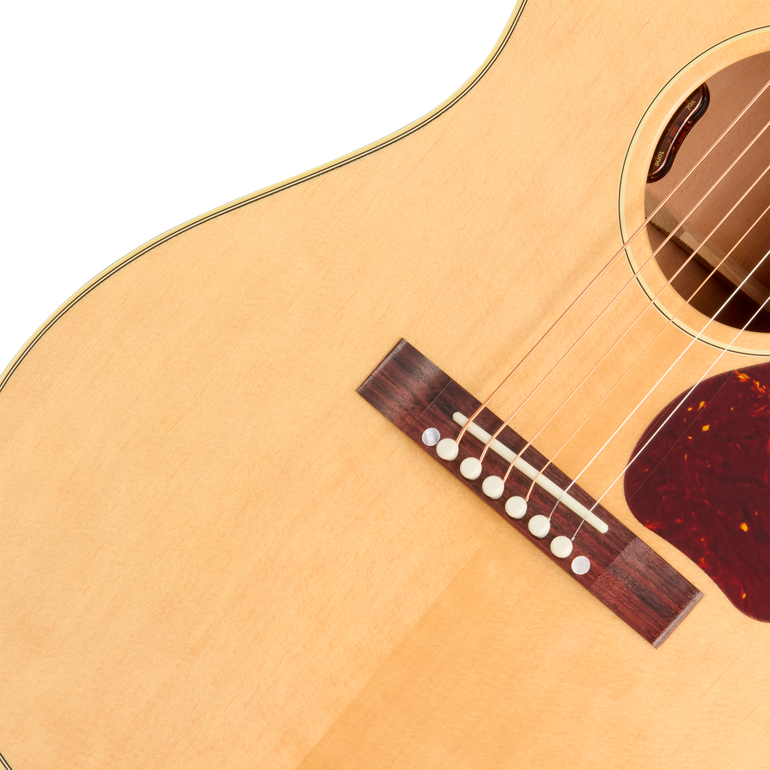 Gibson Lg2 50s Original (baggs Hifi Dna) Concert Epicea Acajou Rw - Antique Natural - Folk gitaar - Variation 3