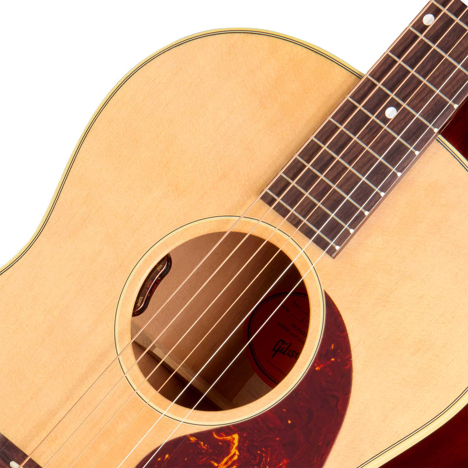 Gibson Lg2 50s Original Concert Epicea Acajou Rw - Antique Natural - Folk gitaar - Variation 2