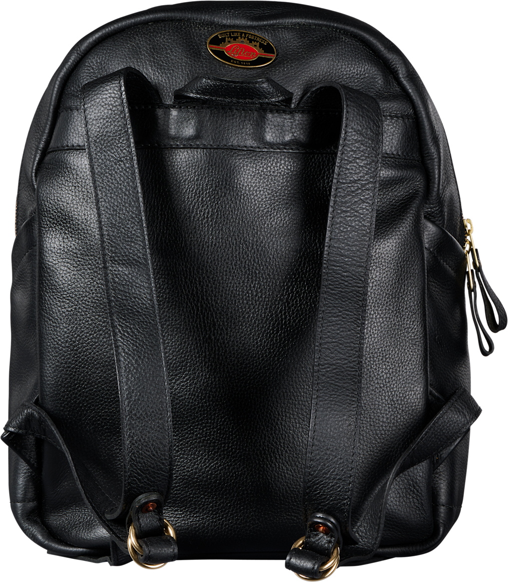 Gibson Lifton Leather Backpack Sac A Dos Cuir Black - Publicitaire rugzak - Variation 1