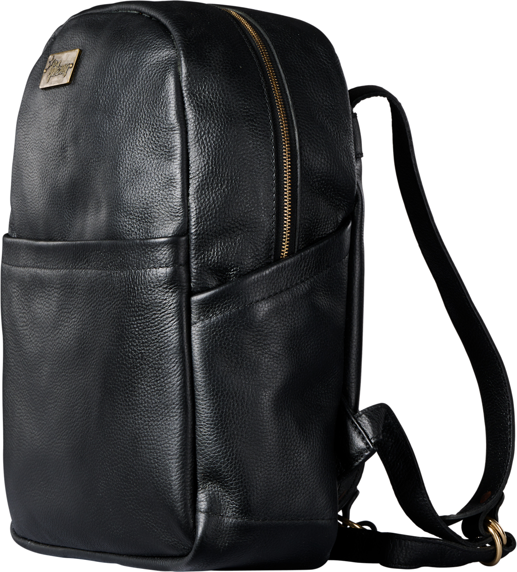 Gibson Lifton Leather Backpack Sac A Dos Cuir Black - Publicitaire rugzak - Variation 2