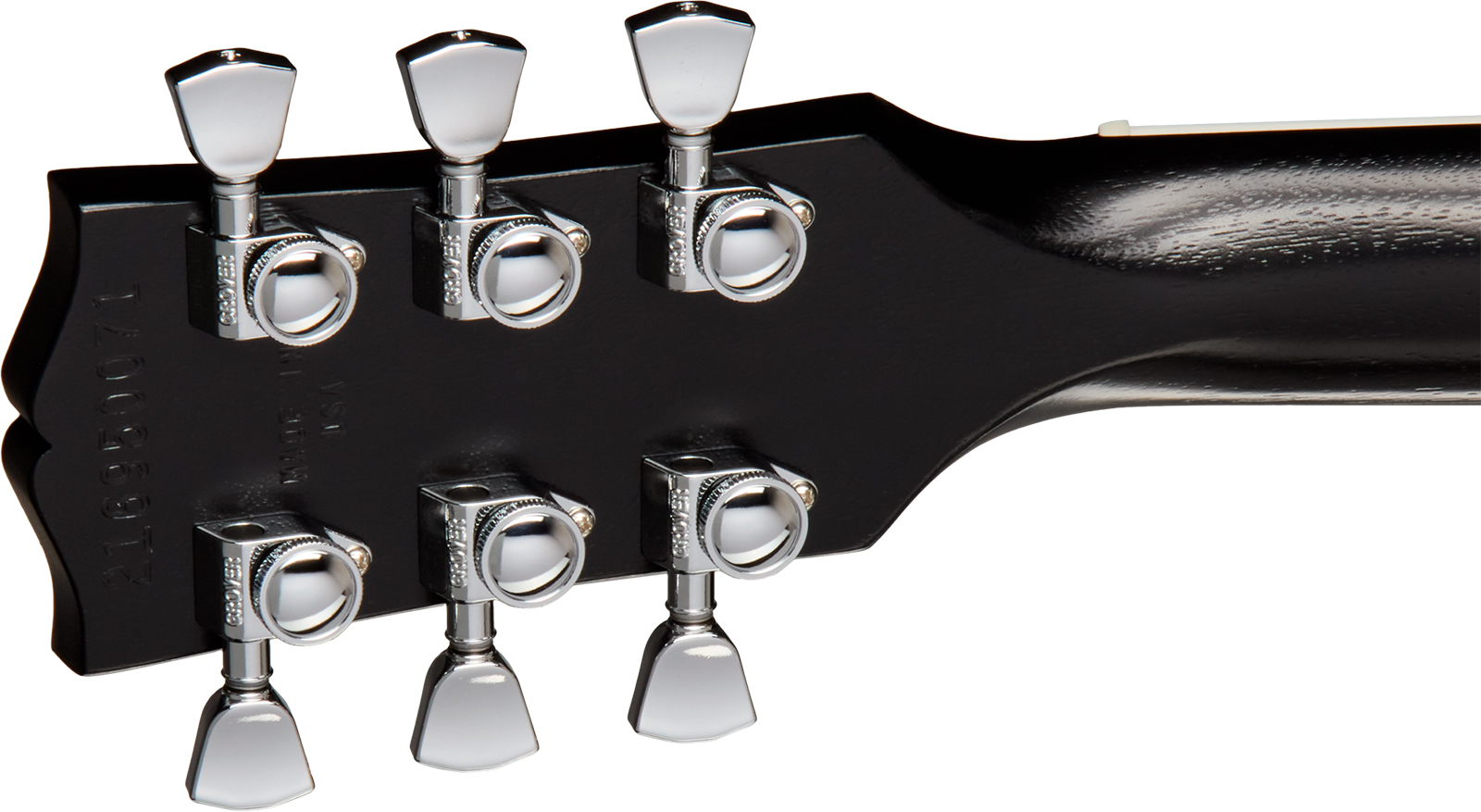 Gibson Mark Morton Les Paul Modern Quilt Signature 2h Ht Rw - Translucent  Ebony Burst  Satin - Single cut gitaar - Variation 5