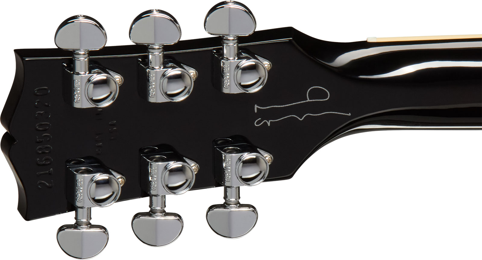 Gibson Noel Gallagher Les Paul Standard Signature 2h Ht Rw - Ebony - Kenmerkende elektrische gitaar - Variation 5