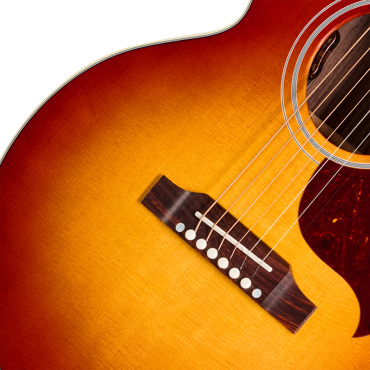 Gibson Parlor Rosewood Ec (baggs Hifi Dna) Cw Shsc Epicea Palissandre Rw - Rosewood Burst - Folk gitaar - Variation 2