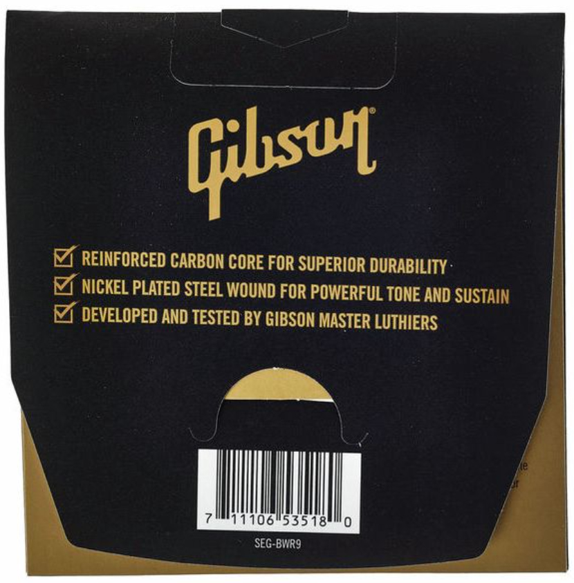 Gibson Seg-bwr11 Brite Wire Reinforced Nps Electric Guitar Medium 6c 11-50 - Elektrische gitaarsnaren - Variation 1