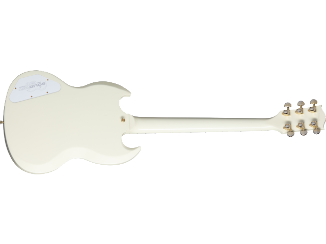 Gibson Sg Les Paul Custom 1961 60th Anniversary 3h Trem Eb - Vos Aged Polaris White - Guitarra eléctrica de doble corte. - Variation 1