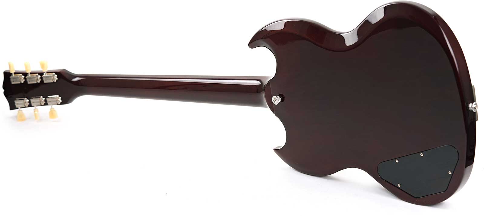 Gibson Sg Standard 1961 Maestro Vibrola T-type 2h Trem Rw - Aged Cherry - Double cut gitaar - Variation 3