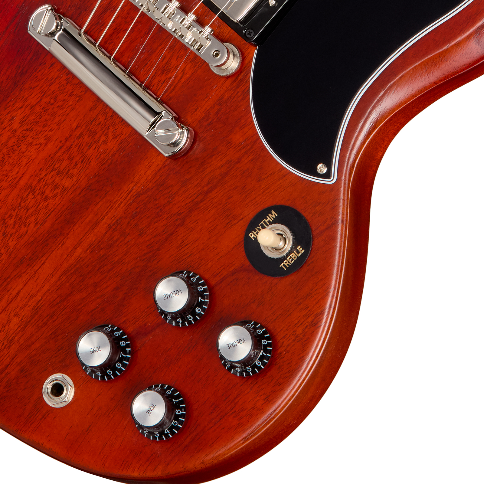 Gibson Sg Standard 1961 Original 2h Ht Rw - Faded Vintage Cherry Satin - Double cut gitaar - Variation 3