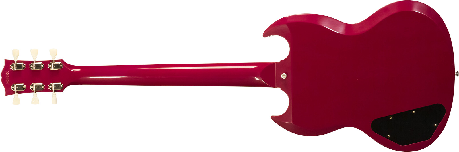Gibson Sg Standard 1964 Maestro Vibrola 2h Trem Rw #502124 - Vos Metallic Plum - Double cut gitaar - Variation 1