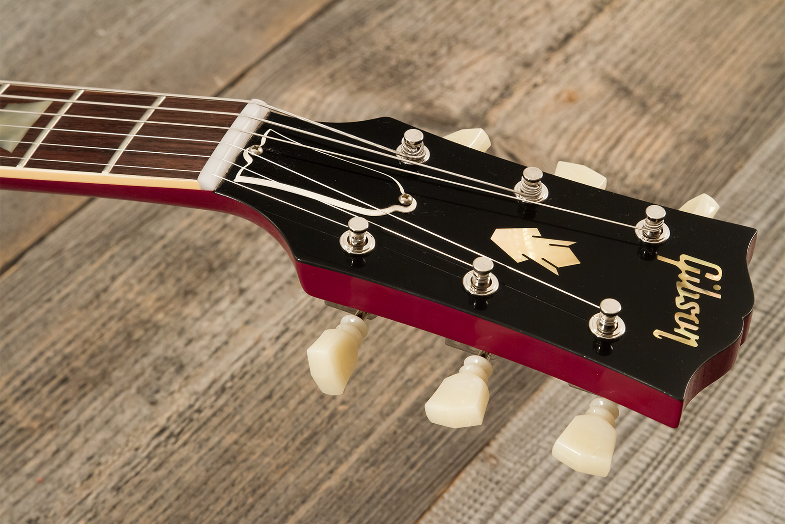 Gibson Sg Standard 1964 Maestro Vibrola 2h Trem Rw #502124 - Vos Metallic Plum - Double cut gitaar - Variation 6