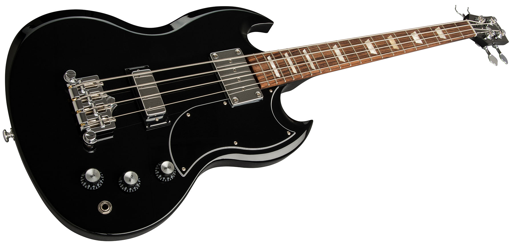 Gibson Sg Standard Bass - Ebony - Solid body elektrische bas - Variation 1