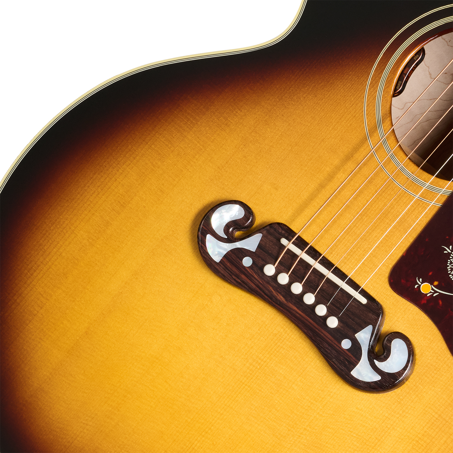 Gibson Sj200 60s Original Jumbo Epicea Erable Rw - Vintage Sunburst - Folk gitaar - Variation 3