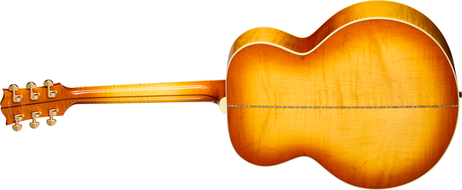 Gibson Sj200 Original (baggs Hifi Dna) Jumbo Epicea Erable Rw - Heritage Cherry Sunburst - Folk gitaar - Variation 1