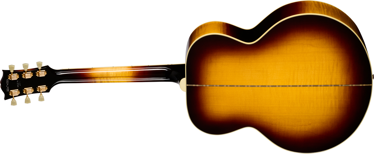 Gibson Sj200 Original (baggs Hifi Dna) Jumbo Epicea Erable Rw - Vintage Sunburst - Folk gitaar - Variation 1