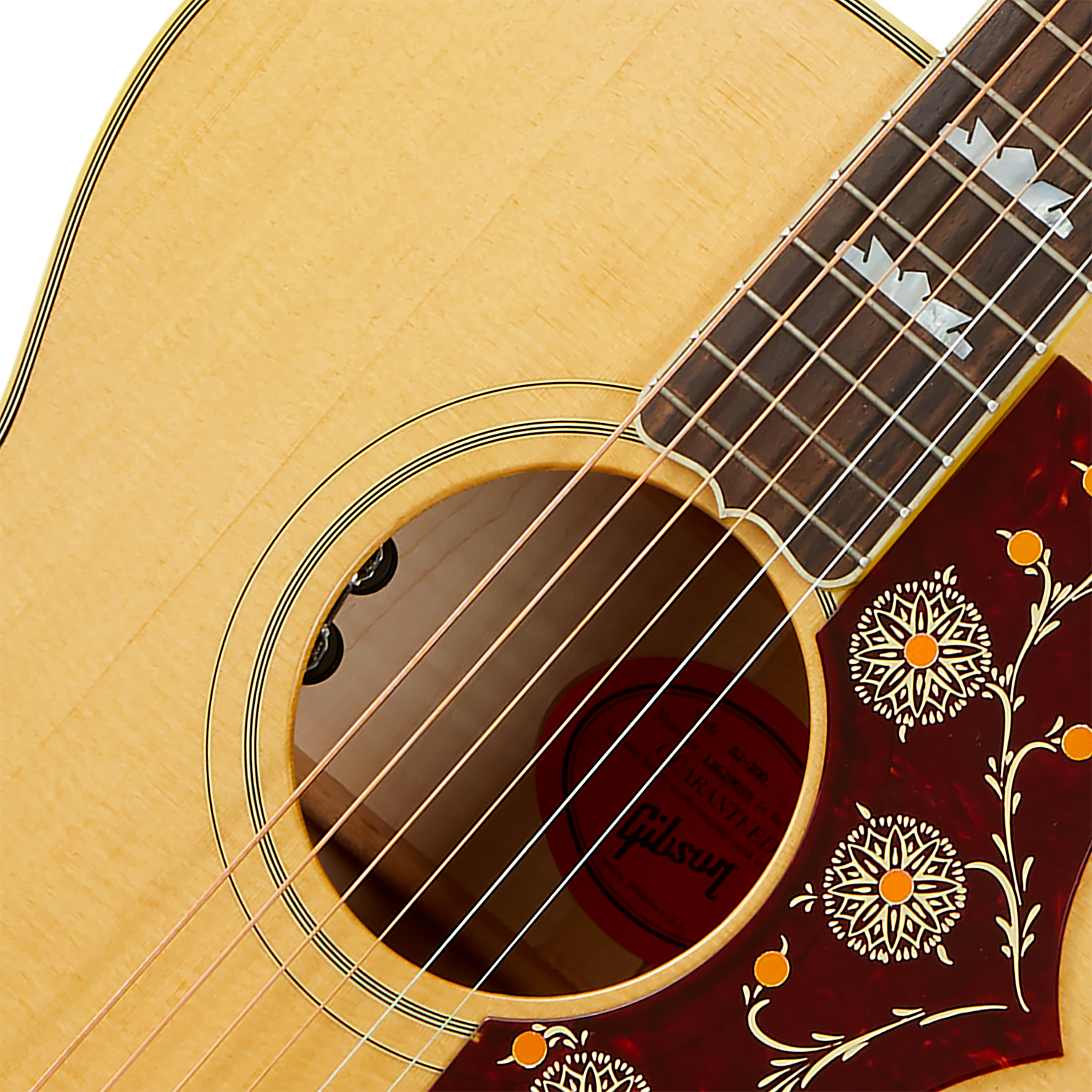 Gibson Sj200 Original (baggs Hifi Dna) Jumbo Epicea Erable Rw - Antique Natural - Folk gitaar - Variation 2