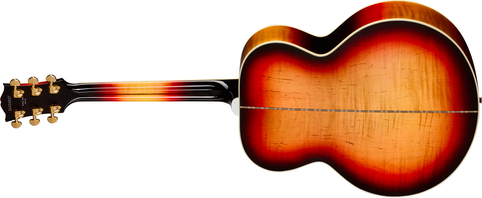 Gibson Sj200 Standard Maple (baggs Hifi Dna) Jumbo Epicea Erable Rw - Tri Burst - Folk gitaar - Variation 1