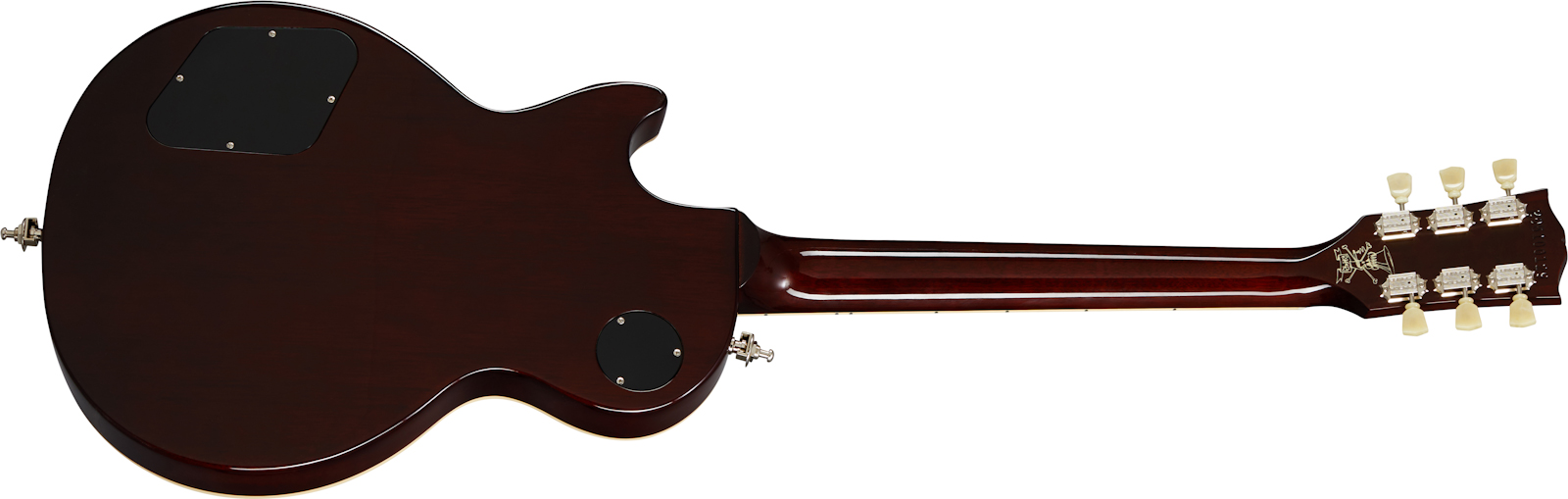 Gibson Slash Les Paul Standard Goldtop Victoria Signature 2h Ht Rw - Gold - Enkel gesneden elektrische gitaar - Variation 1