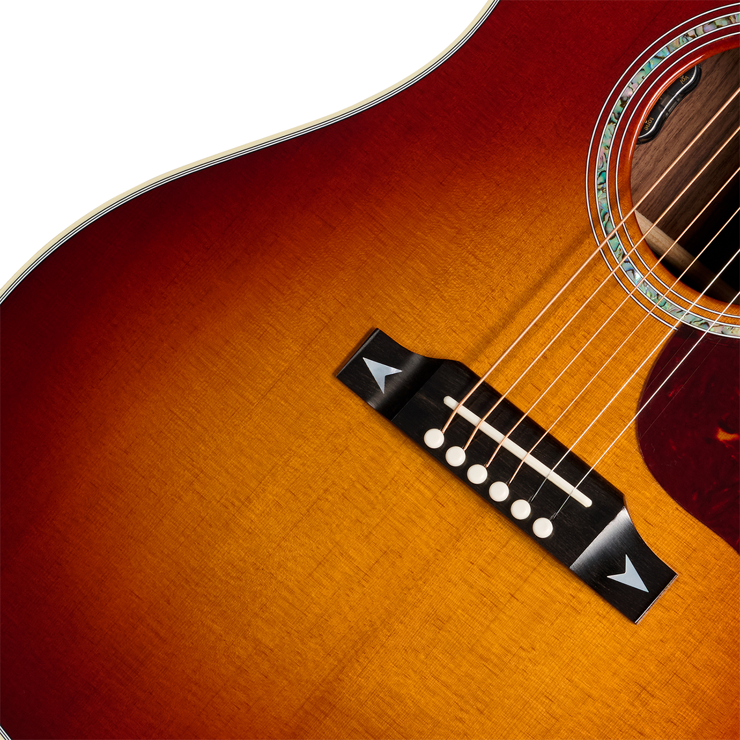 Gibson Songwriter Recording Artist (baggs Hifi Dna) Dreadnought Epicea Palissandre Eb - Rosewood Burst - Folk gitaar - Variation 3