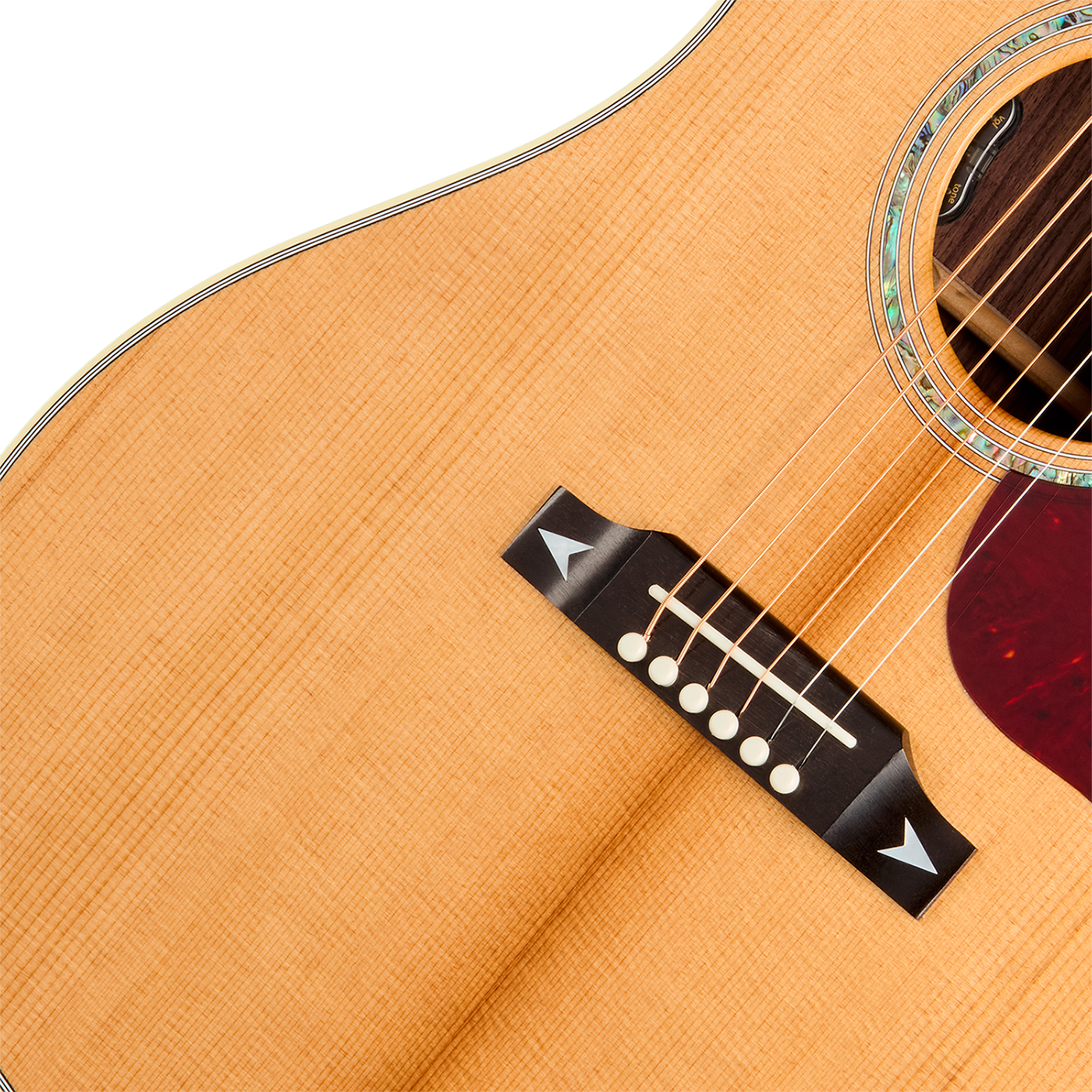 Gibson Songwriter Recording Artist Lh (baggs Hifi Dna) Dreadnought Cw Gaucher Epicea Palissandre Eb - Antique Natural - Folk gitaar - Variation 3