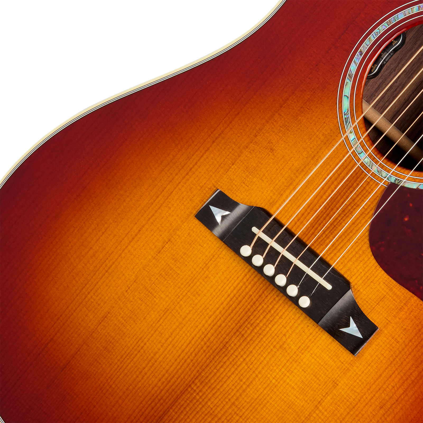 Gibson Songwriter Recording Artist Lh (baggs Hifi Dna) Dreadnought Cw Gaucher Epicea Palissandre Eb - Rosewood Burst - Folk gitaar - Variation 3