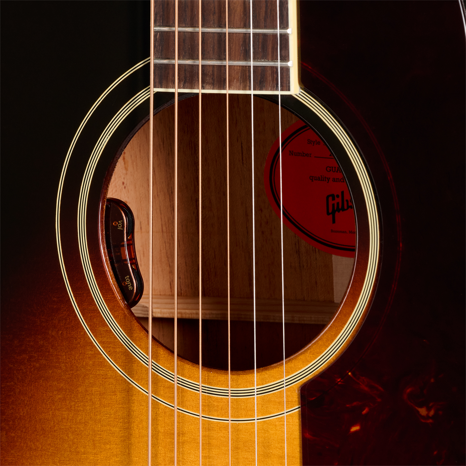 Gibson Southern Jumbo Original (baggs Hifi Dna) Dreadnought Epicea Acajou Rw - Vintage Sunburst - Folk gitaar - Variation 4