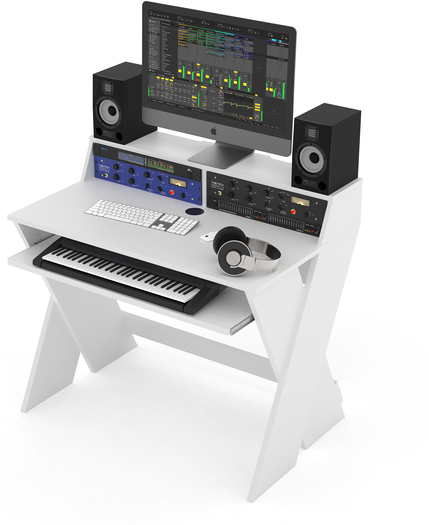Glorious Sound Desk Compact White - Studiomeubel - Main picture