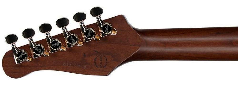 Godin Artisan Stiii 3h Trem En - Whiskey Burst - Elektrische gitaar in Strat vorm - Variation 4