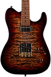 Televorm elektrische gitaar Godin Artisan TC - WHISKEY BURST