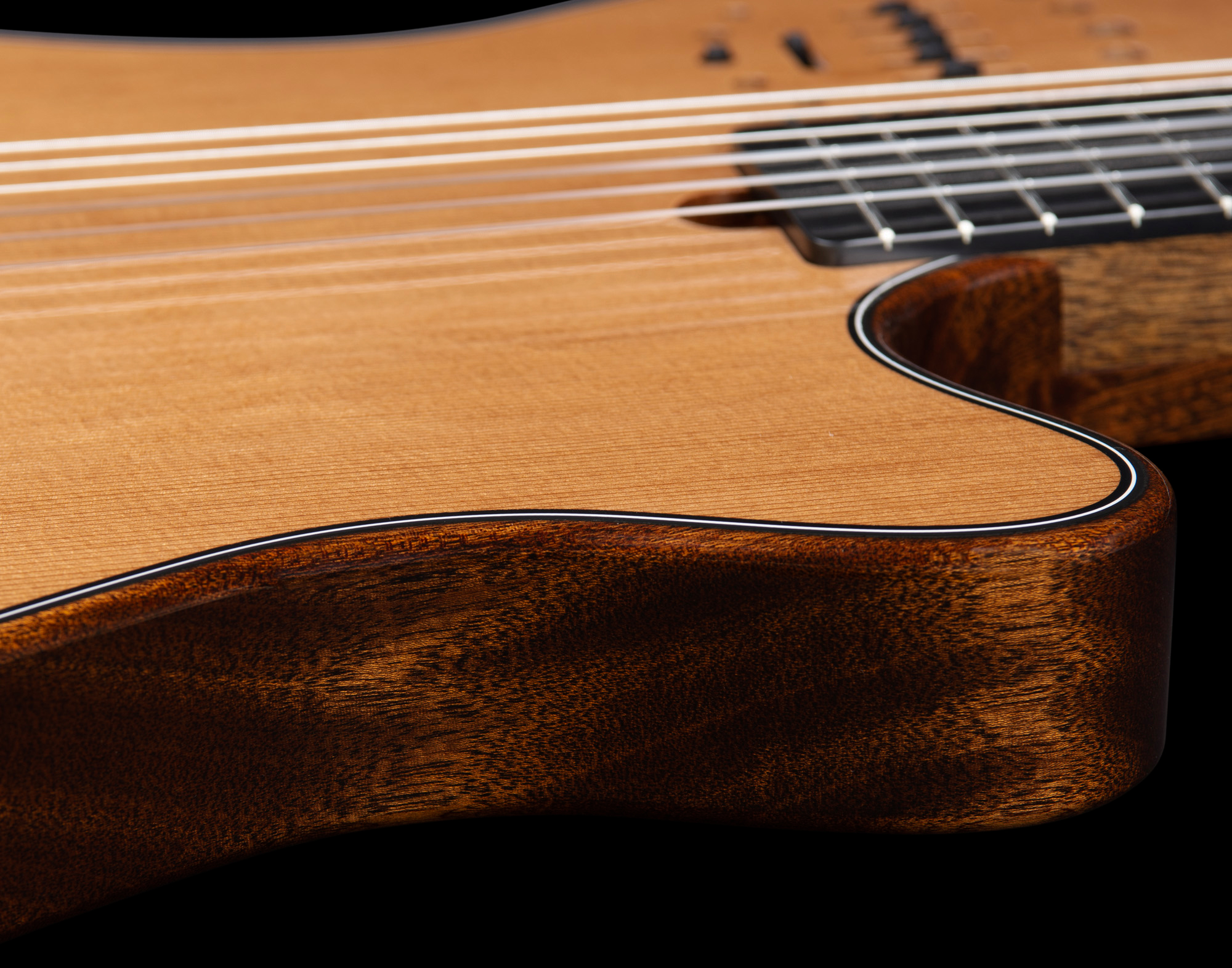 Godin Multiac Mundial Grand Concert Deluxe Mahogany - Natural - Klassieke gitaar 4/4 - Variation 4
