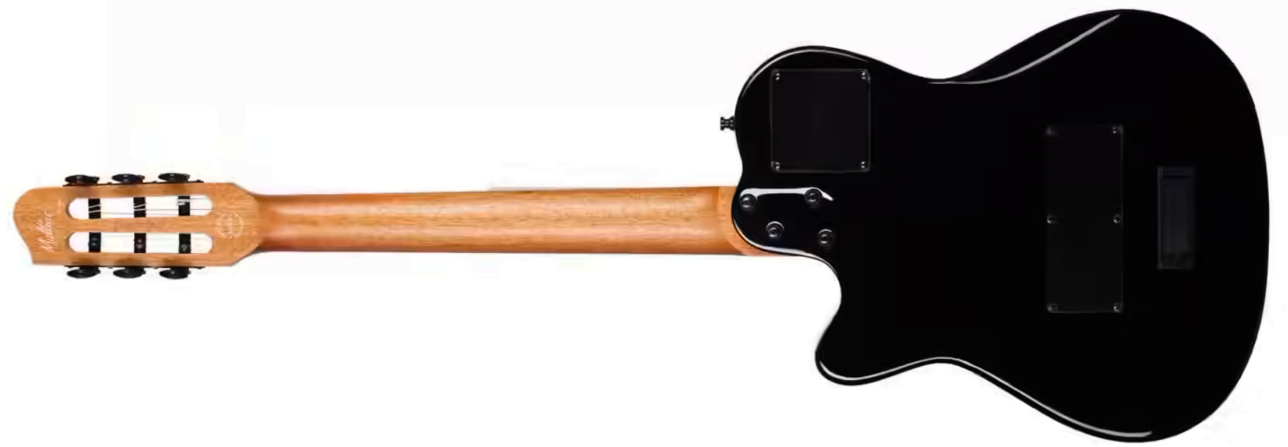 Godin Multiac Nylon Mundial Cw Cedre Acajou Rw - Onyx Black - Folk gitaar - Variation 1