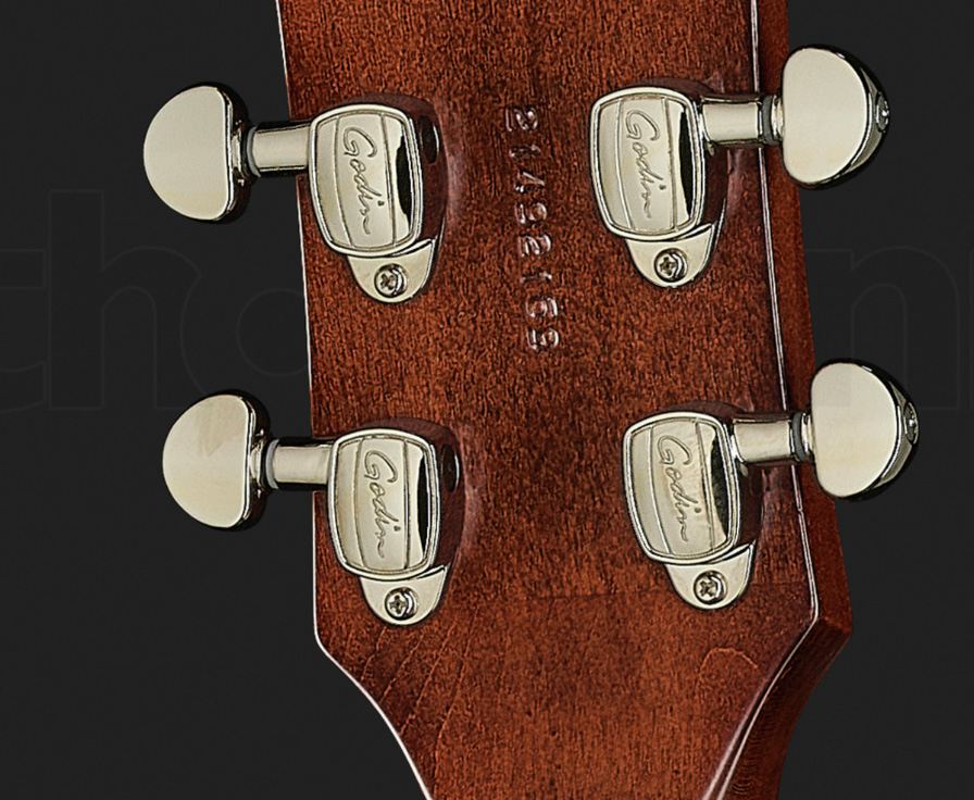 Godin Summit Classic Hh Ht Rw - Trans White - Enkel gesneden elektrische gitaar - Variation 6