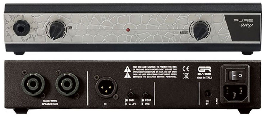 Gr Bass Pure Amp 350w Head - Versterker top voor bas - Variation 1