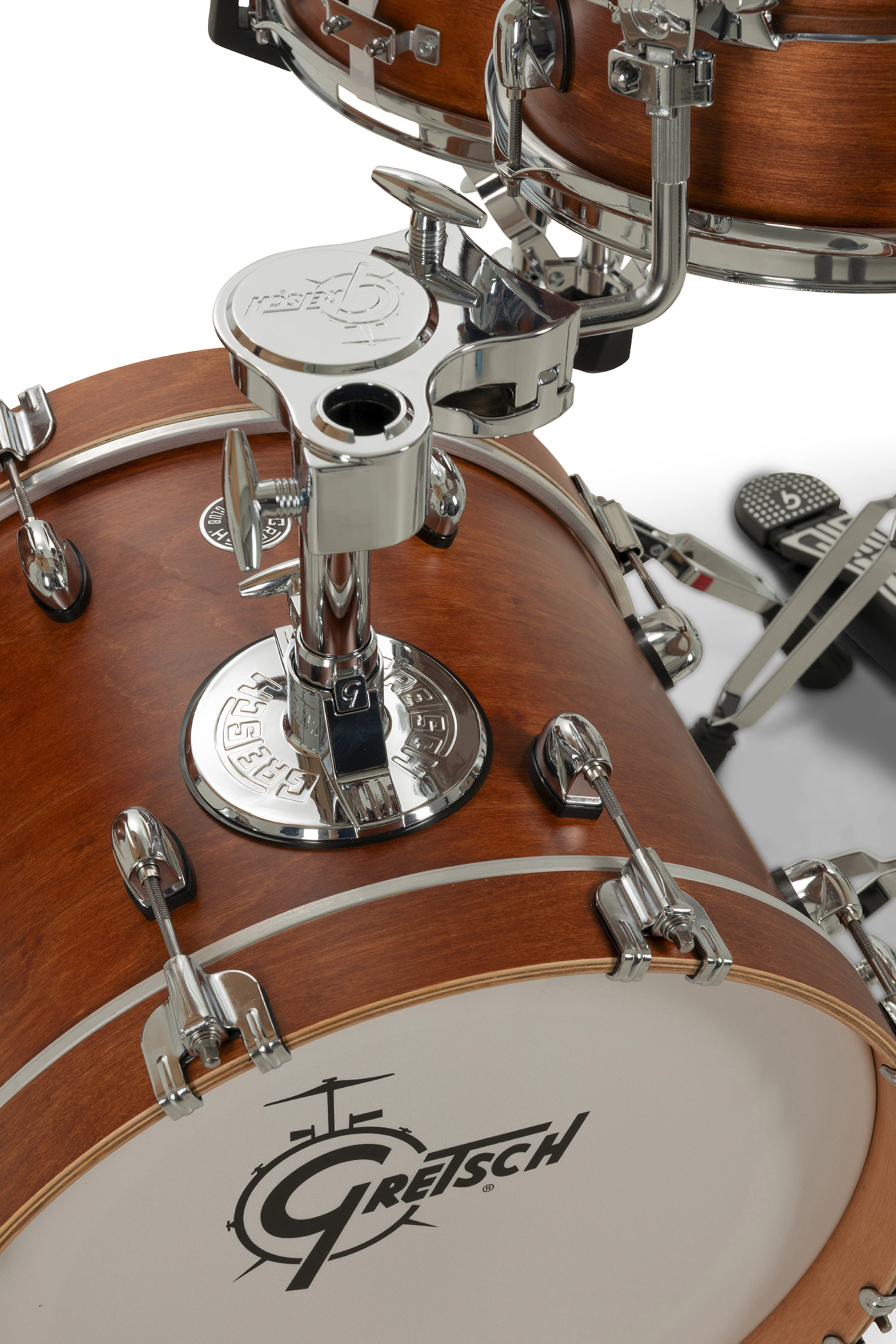 Gretsch Catalina Club - 4 FÛts - Satin Walnut Glaze - Studio drumstel - Variation 2