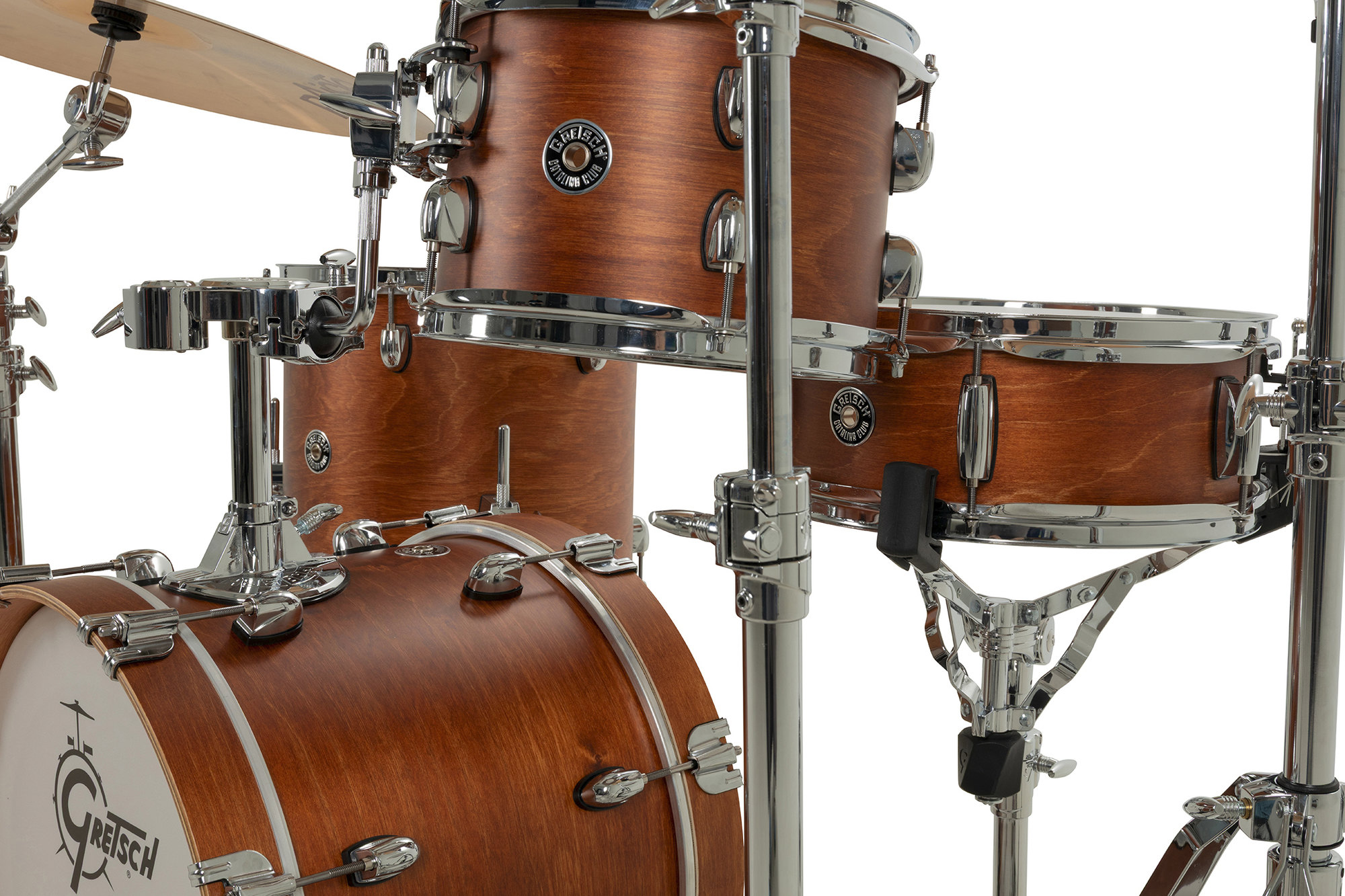 Gretsch Catalina Club - 4 FÛts - Satin Walnut Glaze - Studio drumstel - Variation 4
