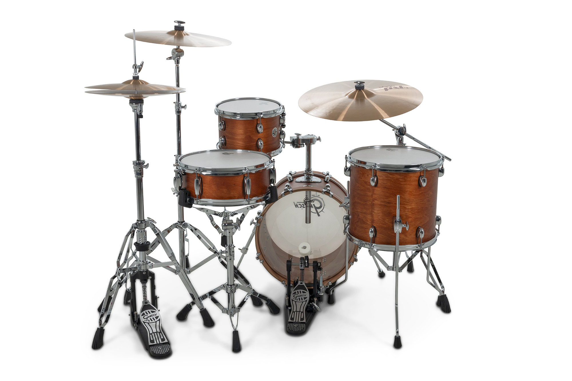 Gretsch Catalina Club - 4 FÛts - Satin Walnut Glaze - Studio drumstel - Variation 7
