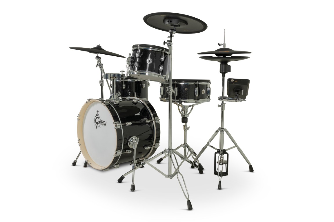 Gretsch Catalina Evo 4 Pc Kit Black Sparkle - Elektronisch drumstel - Variation 2