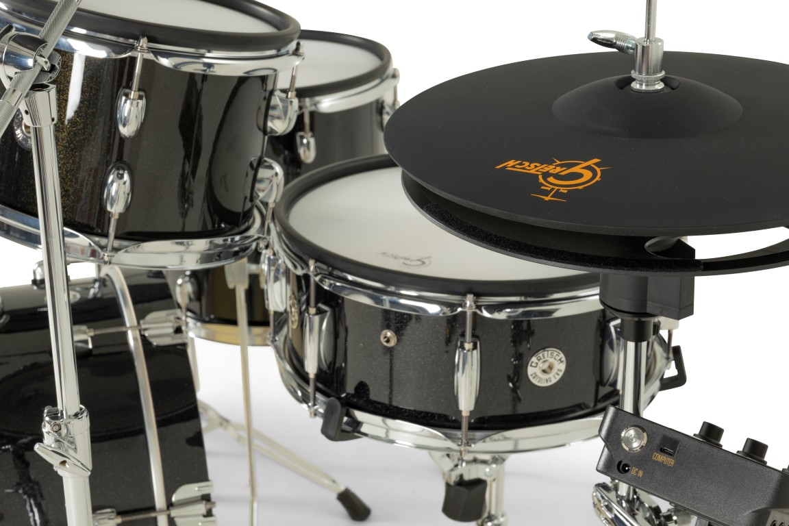 Gretsch Catalina Evo 4 Pc Kit Black Sparkle - Elektronisch drumstel - Variation 6