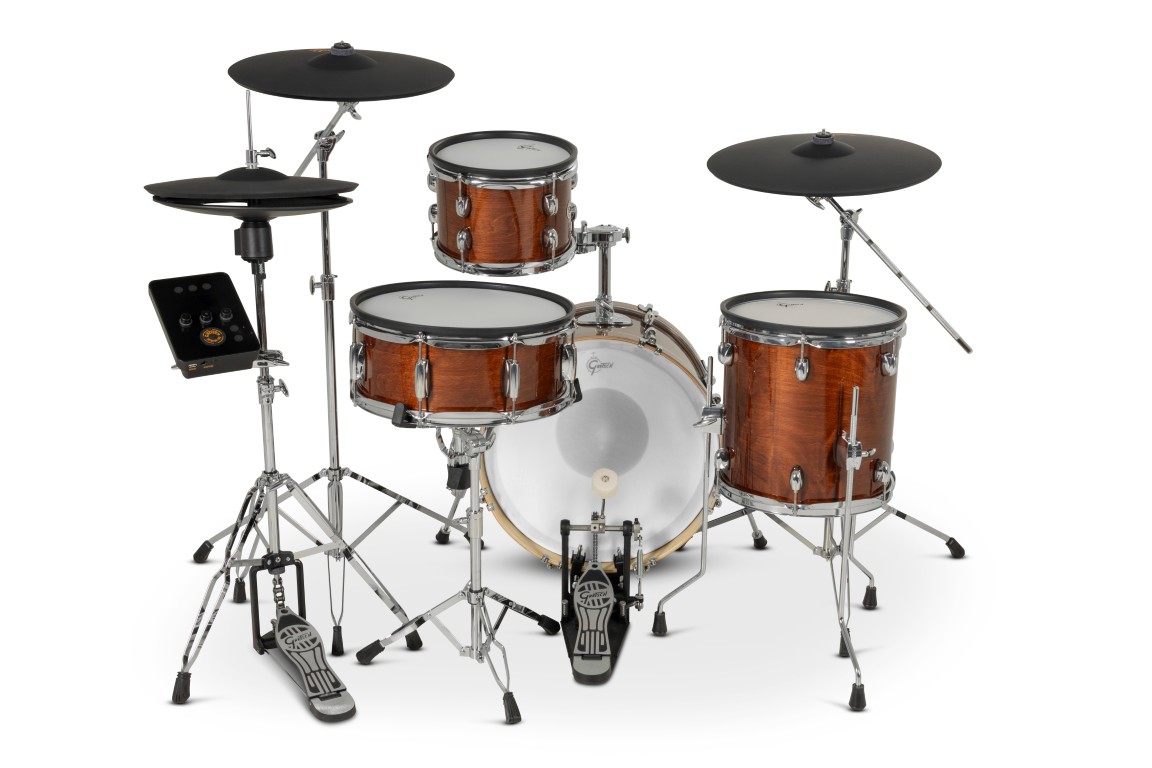 Gretsch Catalina Evo 4 Pc Kit Walnut Glaze - Elektronisch drumstel - Variation 6