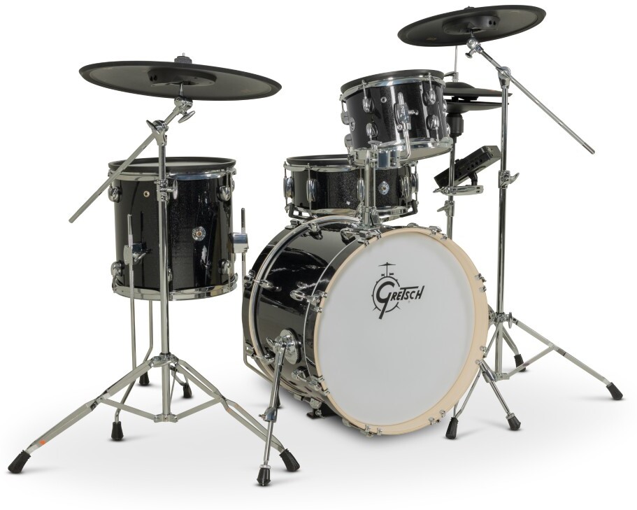 Gretsch Catalina Evo 4 Pc Kit Black Sparkle - Elektronisch drumstel - Main picture