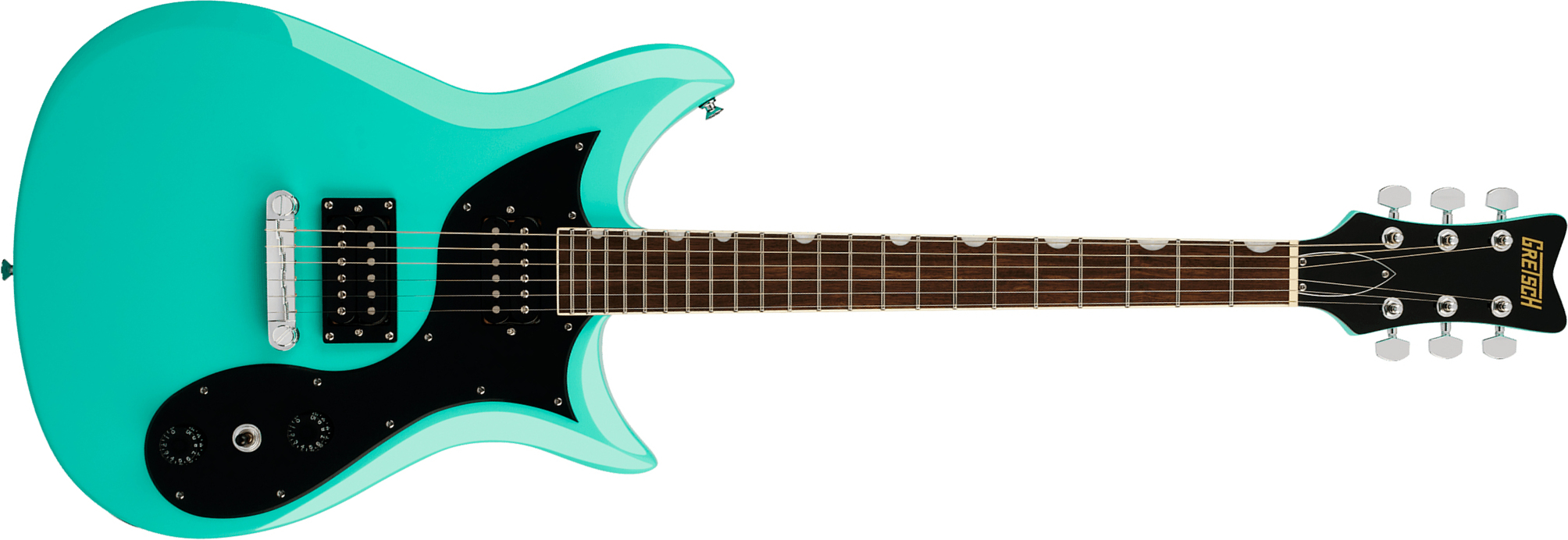 Gretsch Cvtstreamliner 2h Ht Lau - Sea Foam Green - Double cut gitaar - Main picture