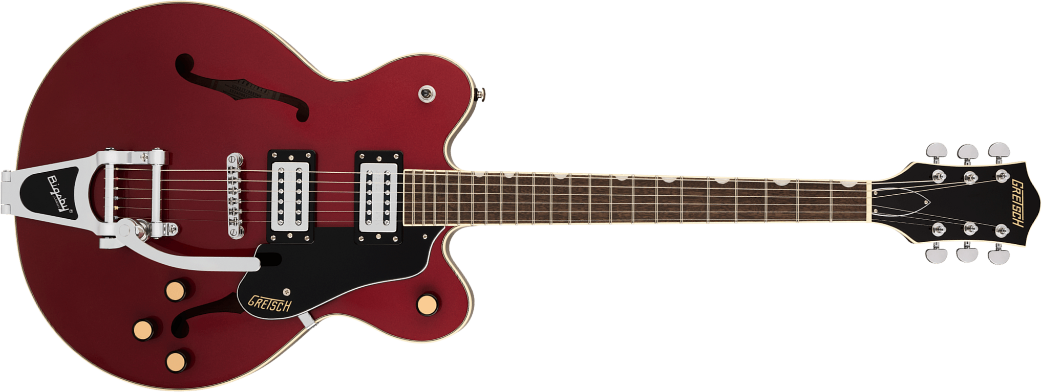 Gretsch G2622tg Center Block Dc Bigsby Streamliner 2h Trem Lau - Brandywine - Semi hollow elektriche gitaar - Main picture