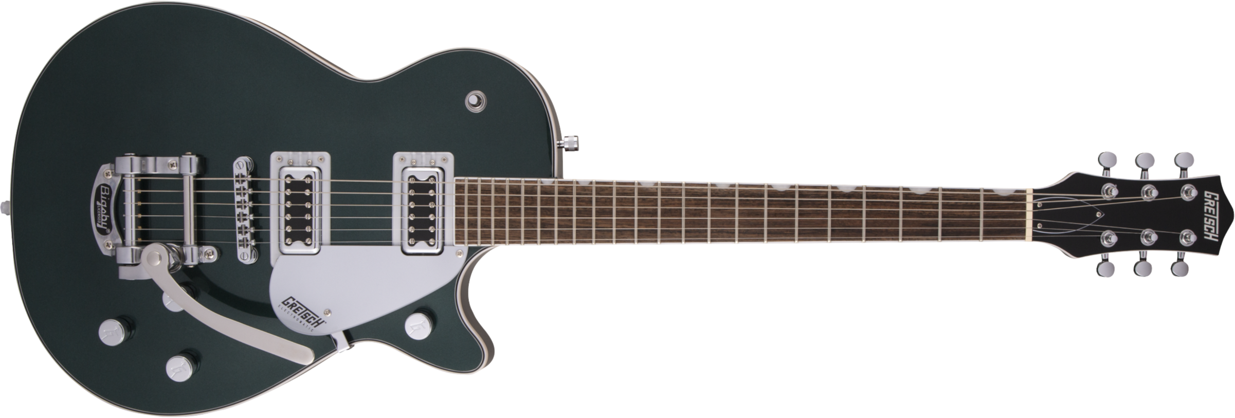 Gretsch G5230t Jet Ft Bigsby Electromatic 2h Trem Lau - Cadillac Green - Single cut gitaar - Main picture